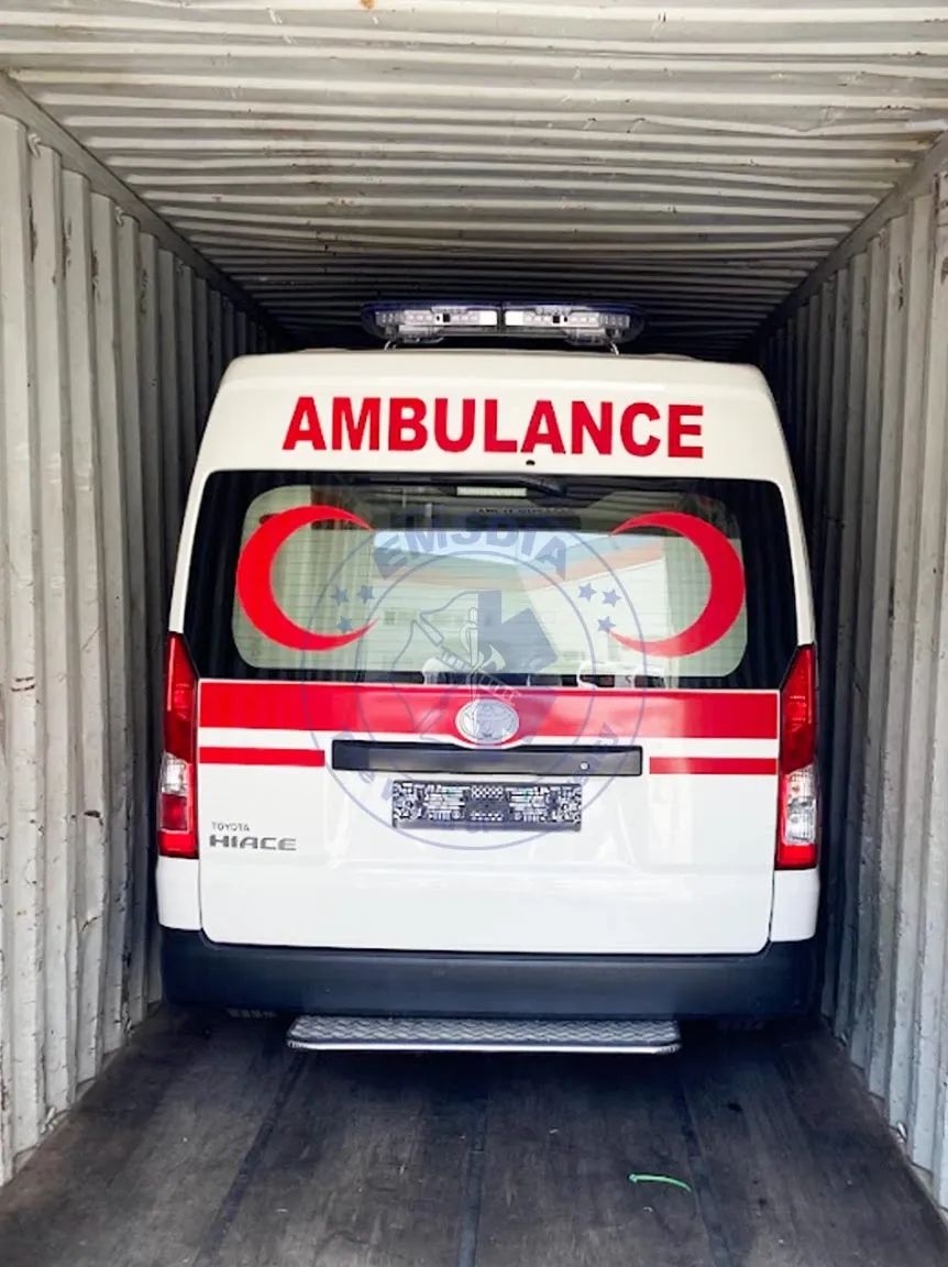 Sirens on wheels: our ambulance shipments